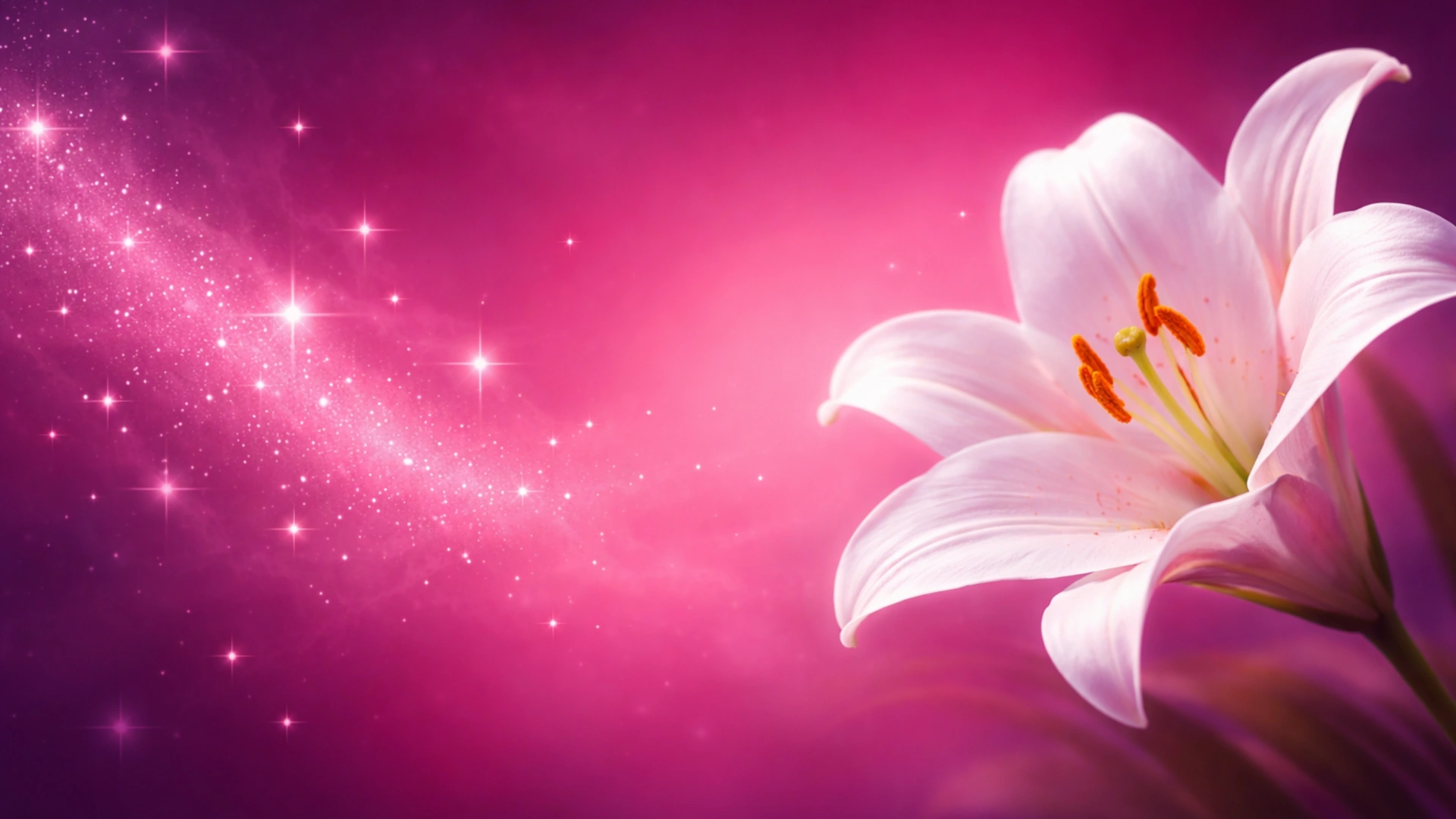 Titelbild-Grafik mit magenta Hintergrund und weißen Sternen