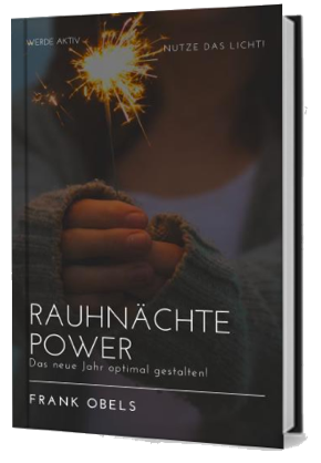 Cover Rauhnächte Kurs zeigt menschliche Hand mit Wunderkerze